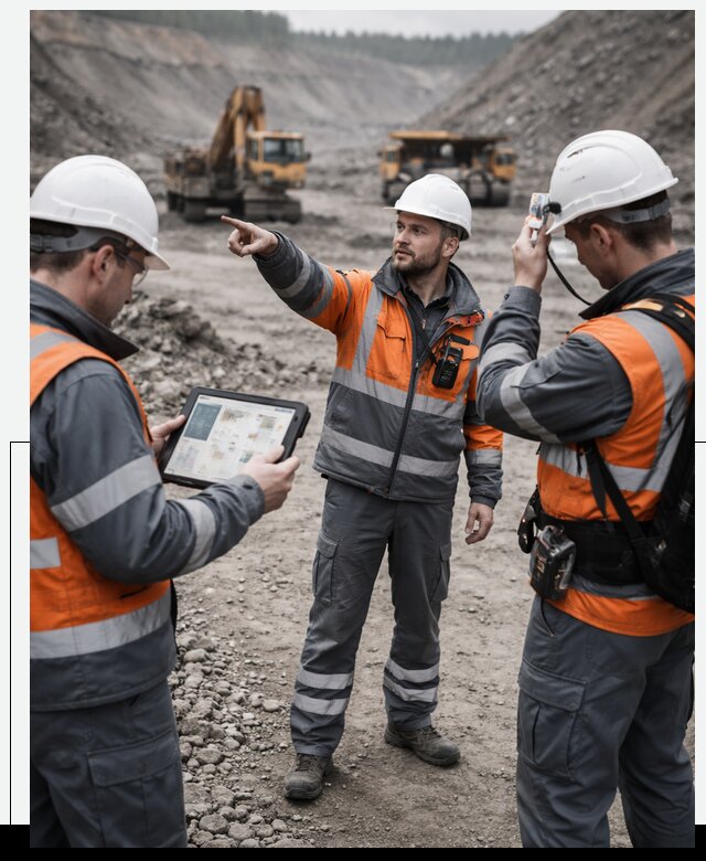 Система контроля персонала для горнодобывающей отрасли в Серпухове