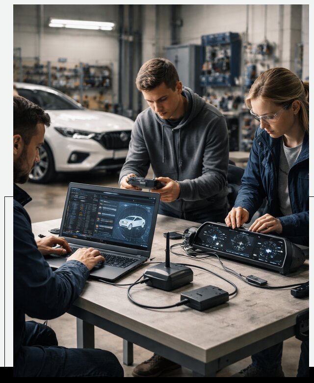 Разработка Connected Car и ПО для автопрома в Серпухове