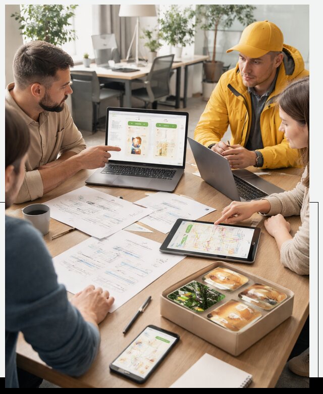 Разработка агрегатора доставки еды в Серпухове от 15242 р., АвикейСрп